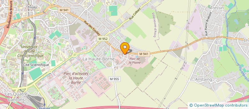 localisation de l'entreprise SCI FREDAMEL à VILLENEUVE D ASCQ