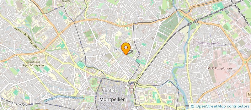 localisation de l'entreprise SCI FREDANNE à MONTPELLIER