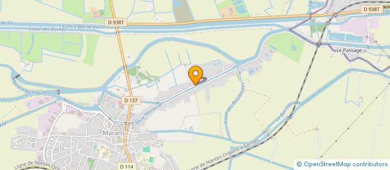 localisation de l'entreprise SCI FREDANRAY  MARANS