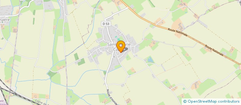 localisation de l'entreprise SCI FREDAPHISA  SAINTE-MARIE-CAPPEL