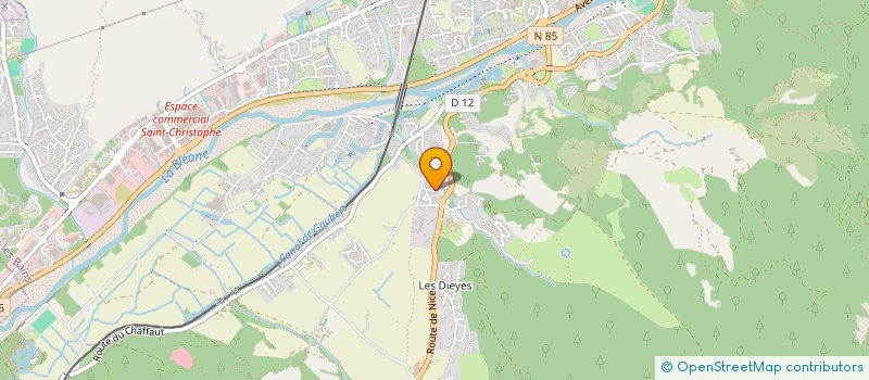 localisation de l'entreprise SCI FREDARIA à DIGNE-LES-BAINS