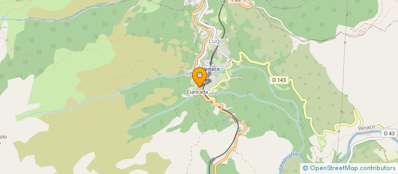 localisation de l'entreprise SCI FREDAURE ET FILS à VENACO