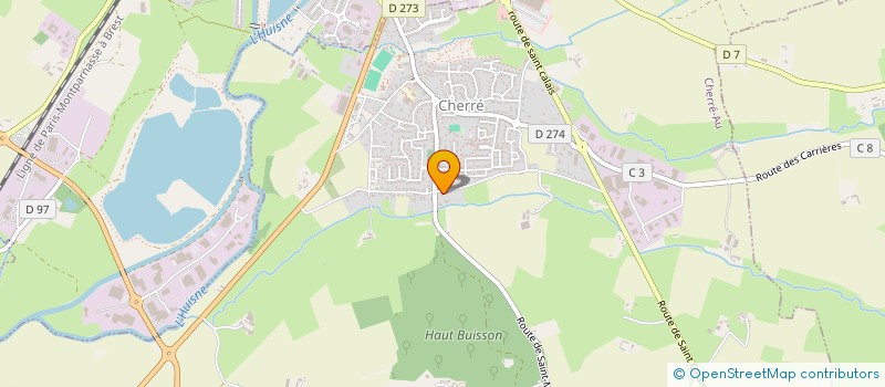 localisation de l'entreprise SCI FREDCO  SAINT-MARTIN-DES-MONTS