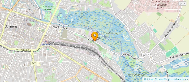 localisation de l'entreprise SCI FREDDO  AMIENS