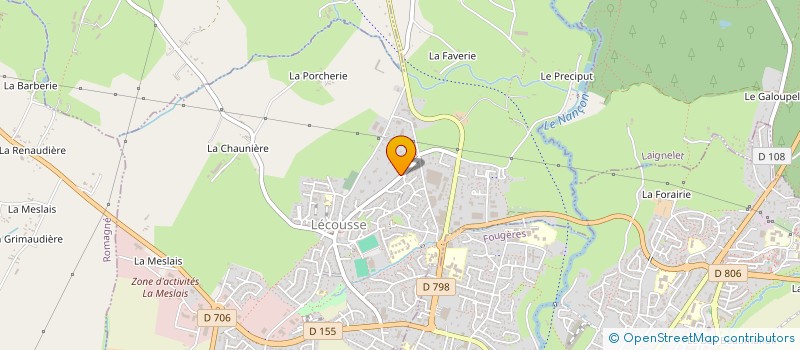 localisation de l'entreprise SCI FREDDY  LECOUSSE