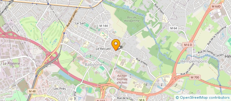 localisation de l'entreprise SCI FREDEL à VILLENEUVE-D'ASCQ