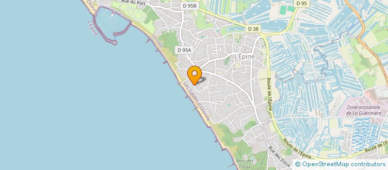 localisation de l'entreprise SCI FREDEL-OCEAN à L'EPINE