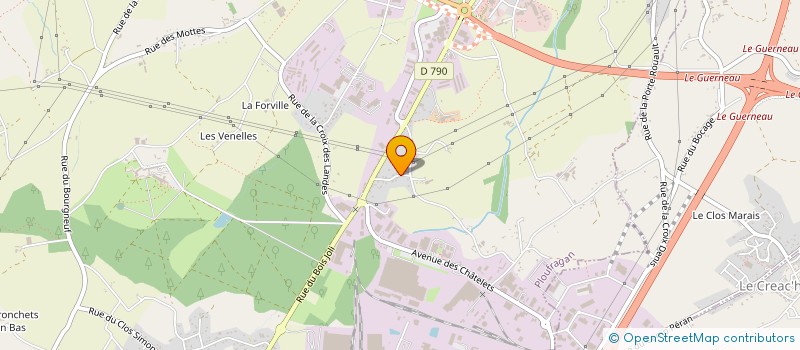 localisation de l'entreprise SCI FREDELENN  PLOUFRAGAN