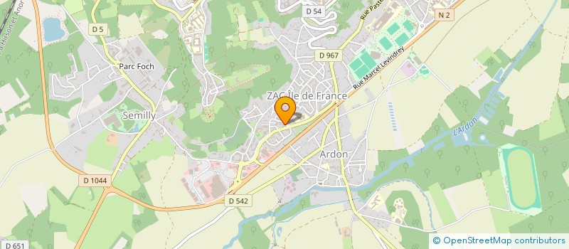 localisation de l'entreprise SCI FREDELOR à LAON