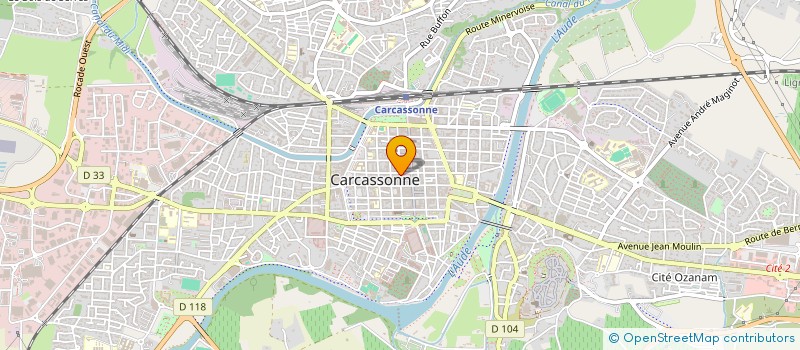 localisation de l'entreprise SCI FREDEMMAX à CARCASSONNE