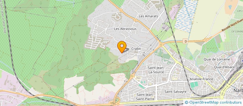 localisation de l'entreprise SCI FREDERIC à NARBONNE
