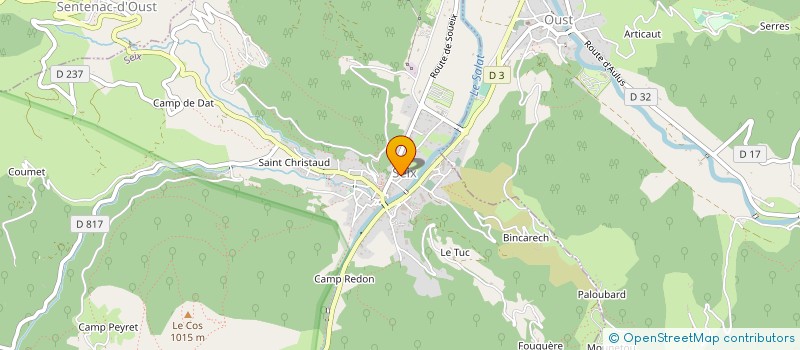 localisation de l'entreprise SCI FREDERIC à SEIX