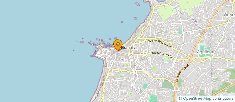 localisation de l'entreprise SCI FREDERIC BLANC à BIARRITZ