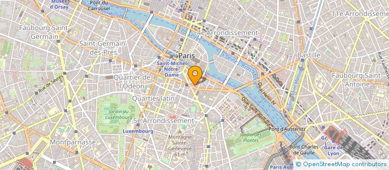 localisation de l'entreprise SCI FREDERIC ET SOPHIE NADLER  PARIS