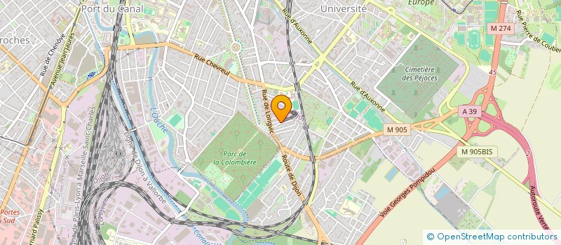 localisation de l'entreprise SCI FREDERIC GABRIELLE NADEGE MARTIN  LONGVIC