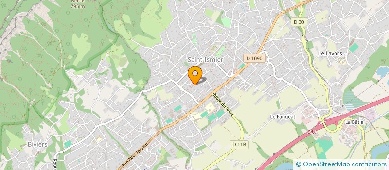 localisation de l'entreprise SCI FREDERIC MANGIONE  SAINT-ISMIER