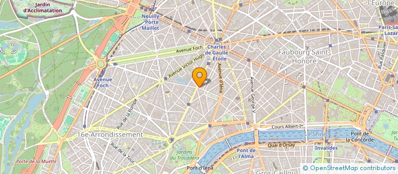 localisation de l'entreprise SCI FREDERIC VALY  PARIS