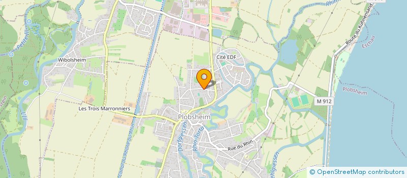 localisation de l'entreprise SCI FREDERIQUE  PLOBSHEIM