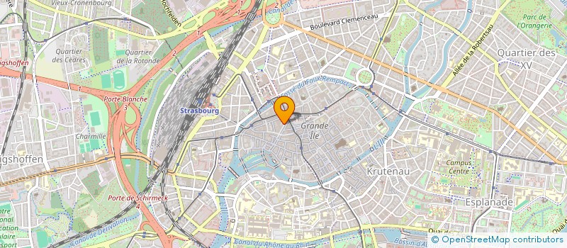 localisation de l'entreprise SCI FREDI  STRASBOURG
