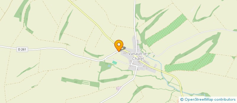 localisation de l'entreprise SCI FREDIMAN  VANAULT-LE-CHATEL