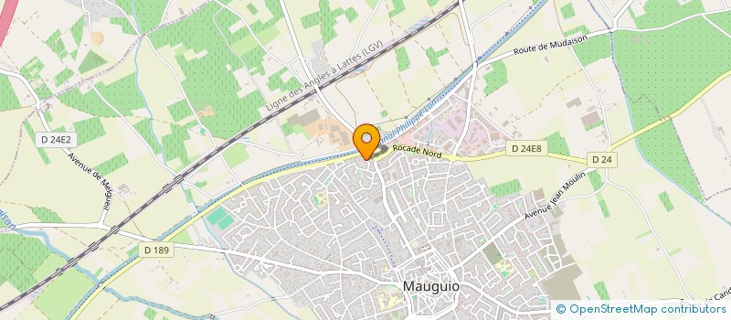 localisation de l'entreprise SCI FREDIMMO  MAUGUIO