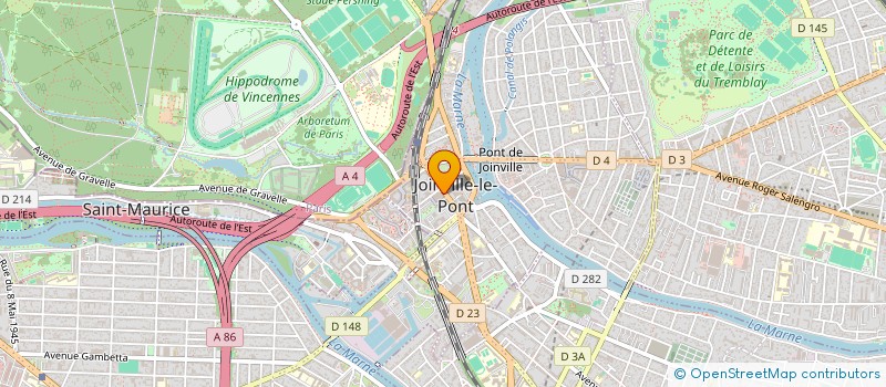 localisation de l'entreprise SCI FREDJ à JOINVILLE-LE-PONT
