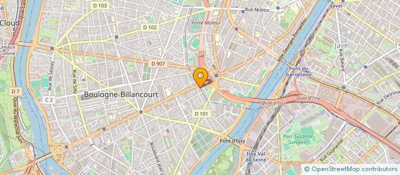 localisation de l'entreprise SCI FREDMA  PARIS