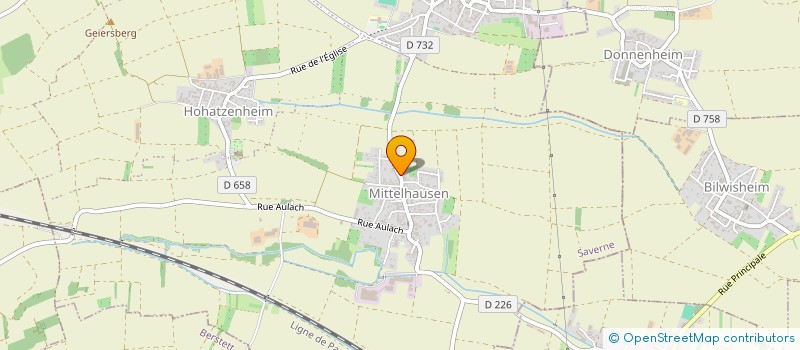 localisation de l'entreprise SCI FREDO  OLWISHEIM