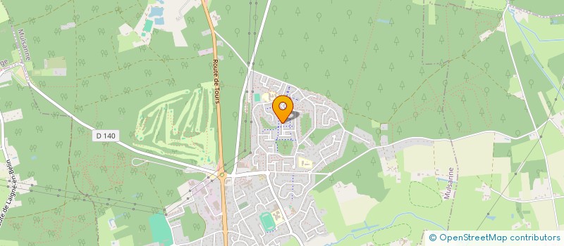 localisation de l'entreprise SCI FREDO  MULSANNE