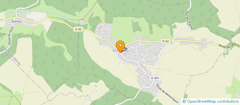 localisation de l'entreprise SCI FREDOLUCLO  MONTMAIN