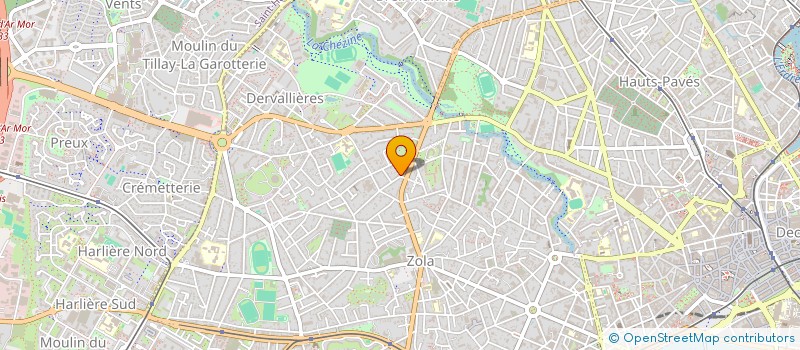 localisation de l'entreprise SCI FREDUREAU à NANTES