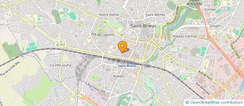 localisation de l'entreprise SCI FREE FOX à SAINT-BRIEUC