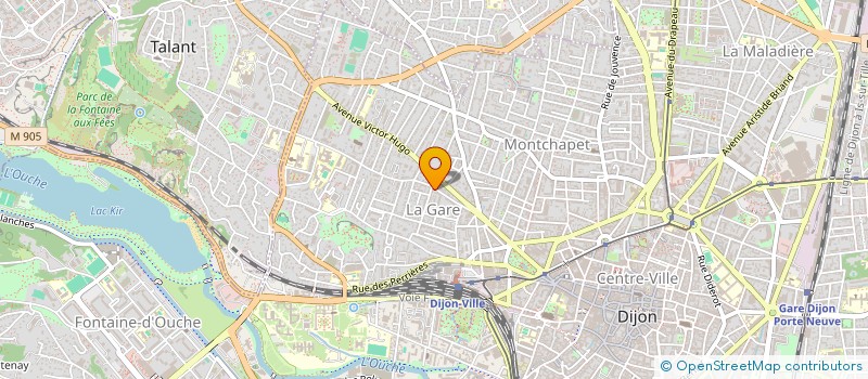 localisation de l'entreprise SCI FREEDOM à DIJON