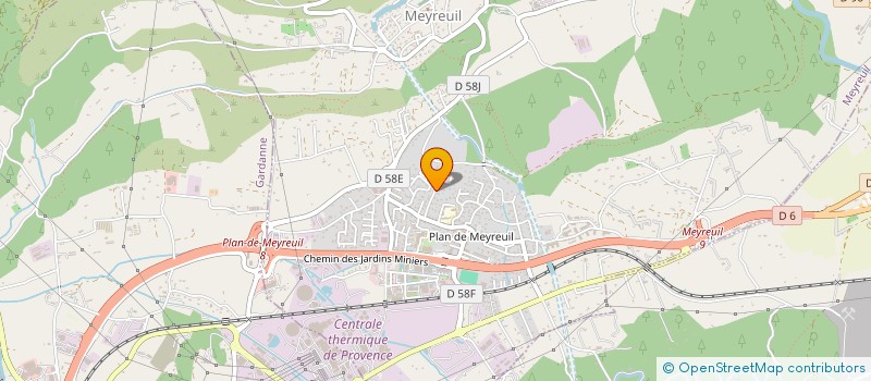 localisation de l'entreprise SCI FREEDOM  MEYREUIL