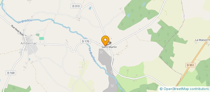 localisation de l'entreprise SCI FREEMAN à AMBERNAC