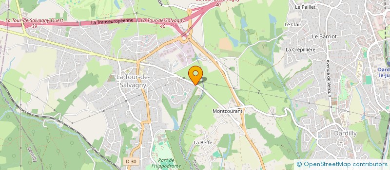 localisation de l'entreprise SCI FREFRAJAC  LYON