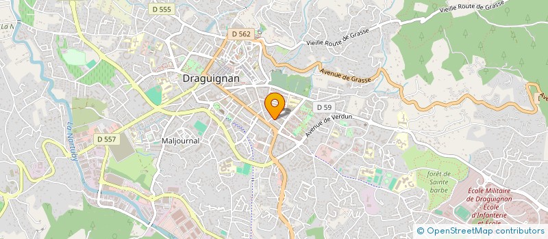 localisation de l'entreprise SCI FREGAL  DRAGUIGNAN