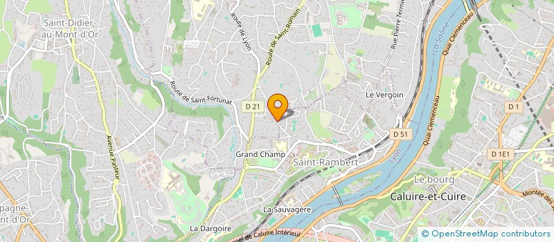 localisation de l'entreprise SCI FREGATE EST  LYON