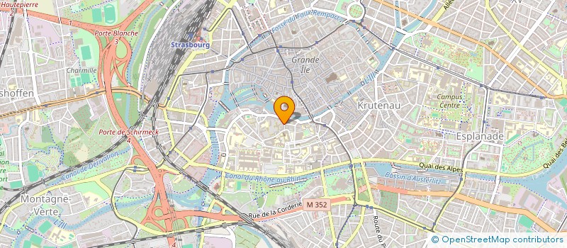 localisation de l'entreprise SCI FREGO à STRASBOURG
