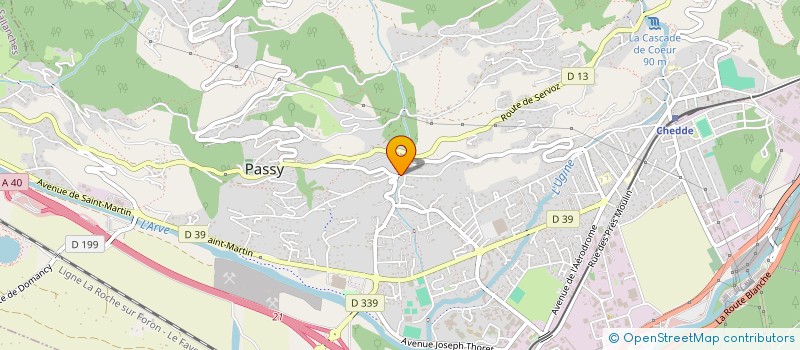 localisation de l'entreprise SCI FREGOLENT  PASSY