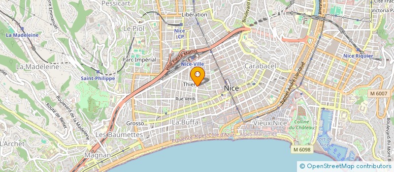 localisation de l'entreprise SCI FREHEL  NICE