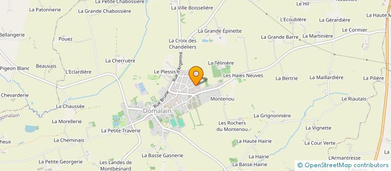 localisation de l'entreprise SCI FREIN  BAIS