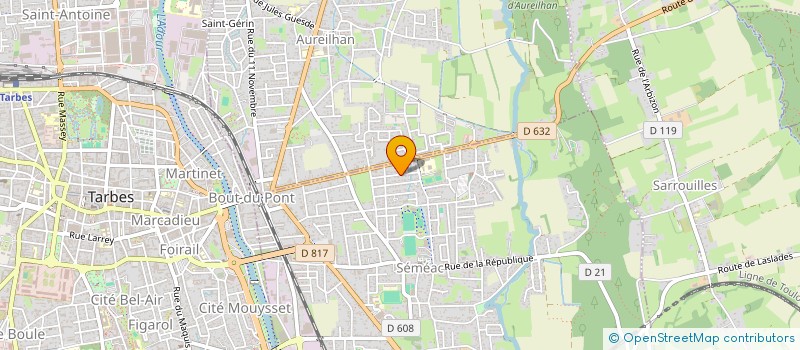 localisation de l'entreprise SCI FREITAS  SEMEAC