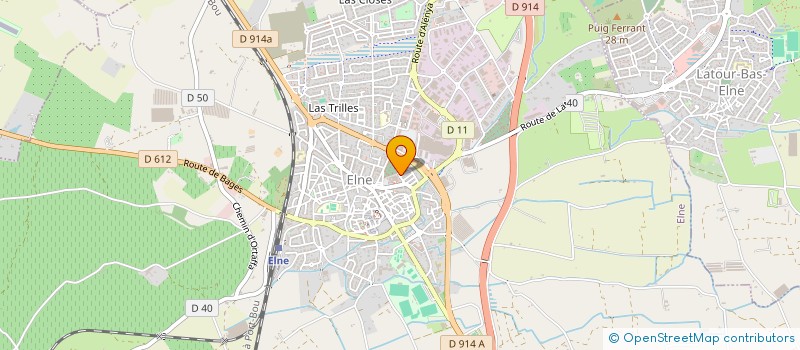 localisation de l'entreprise SCI FREITAS  ELNE
