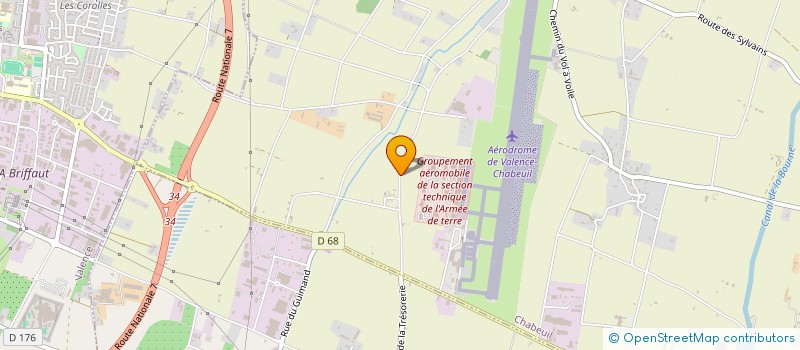 localisation de l'entreprise SCI FREJAC à CHABEUIL