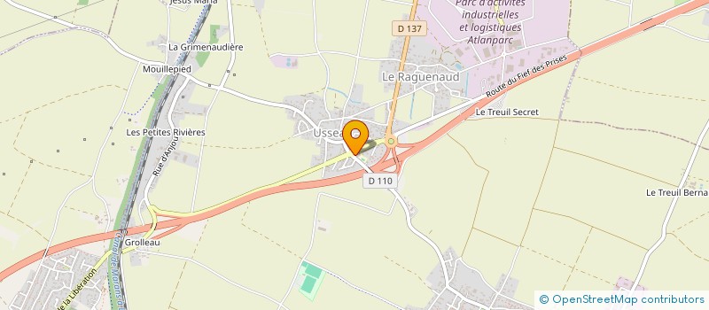 localisation de l'entreprise SCI FREJULA  SAINTE-SOULLE