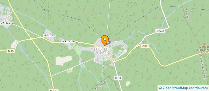 localisation de l'entreprise SCI FREJUS  SAINT-JEAN-AUX-BOIS