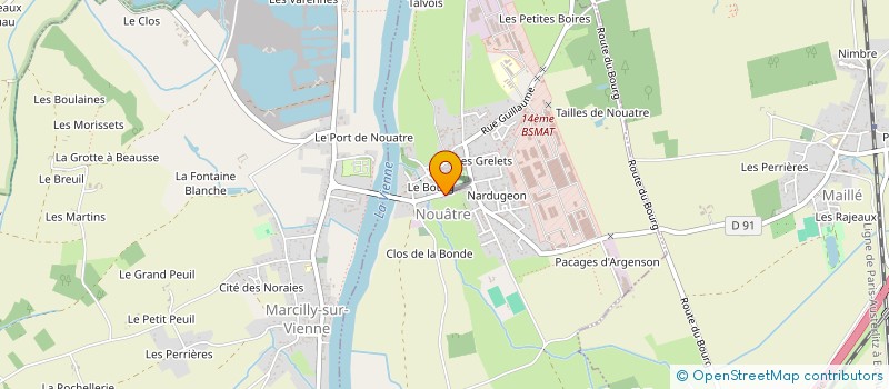 localisation de l'entreprise SCI FRELEC  NOUATRE