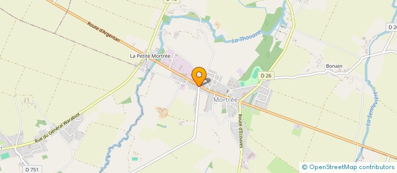 localisation de l'entreprise SCI FRELES à MORTREE