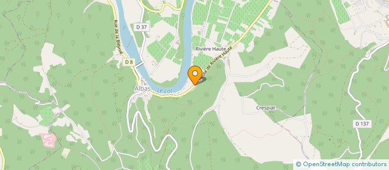 localisation de l'entreprise SCI FRELIEMI  ALBAS